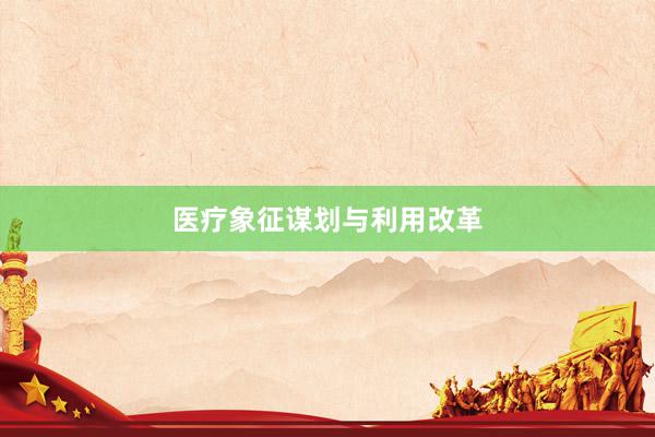 医疗象征谋划与利用改革